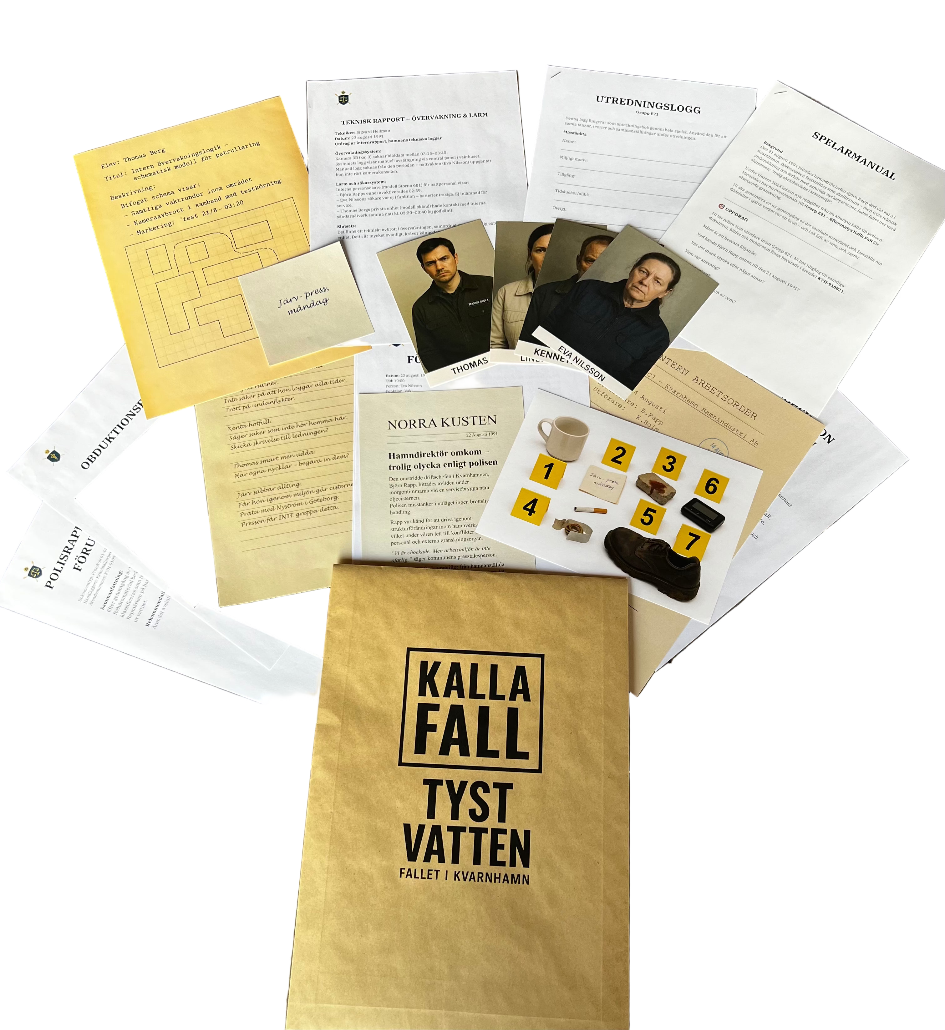 Tyst Vatten - Fallet i Kvarnhamn